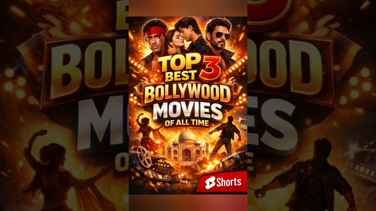 Top 3 Best Bollywood Movies of All Time! 😍🎬