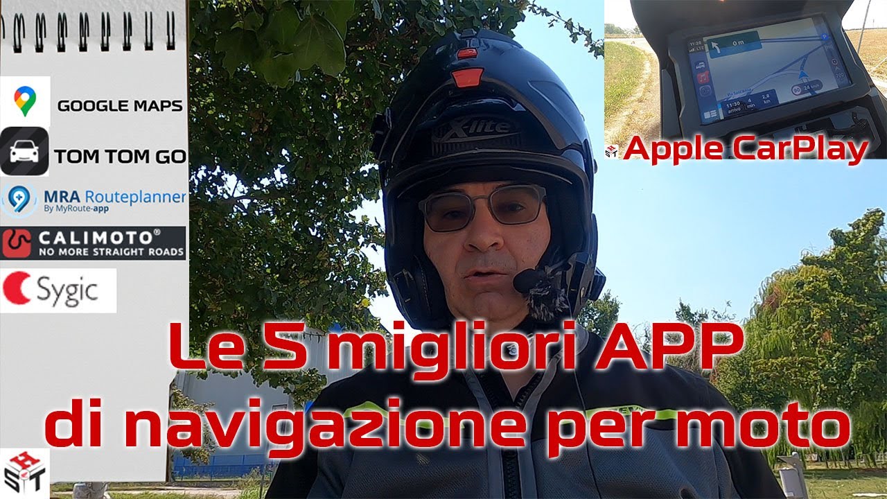 Le 5 migliori APP Navigatore per moto