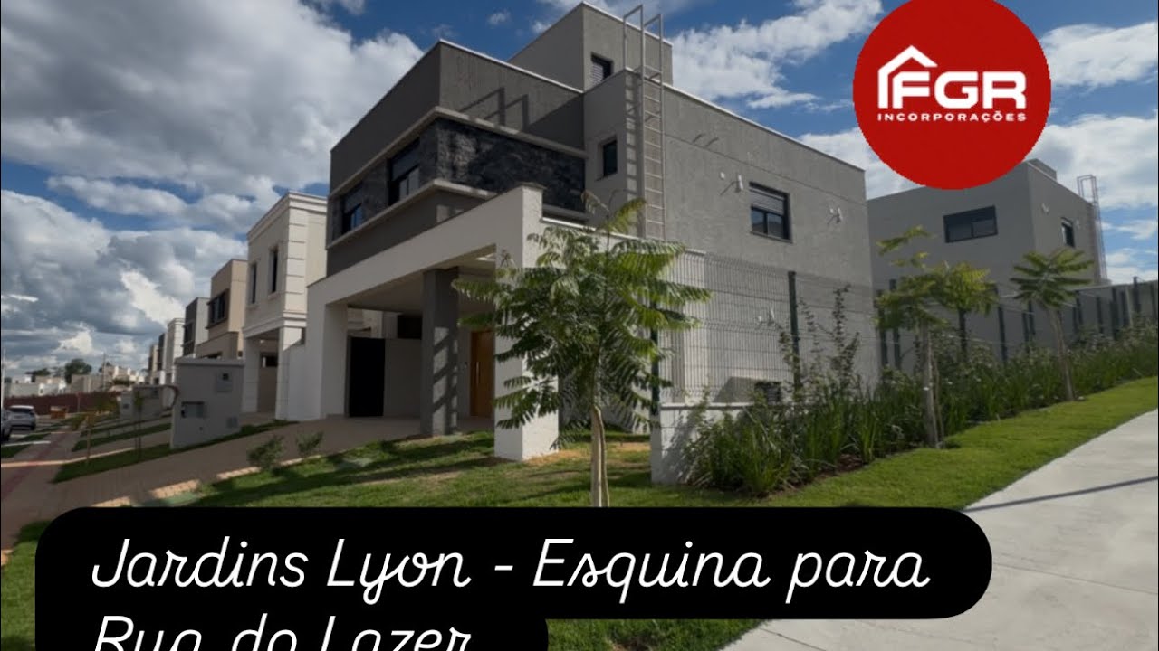 Sobrado Jardins Lyon FGR - Esquina - com Todos os Kits 