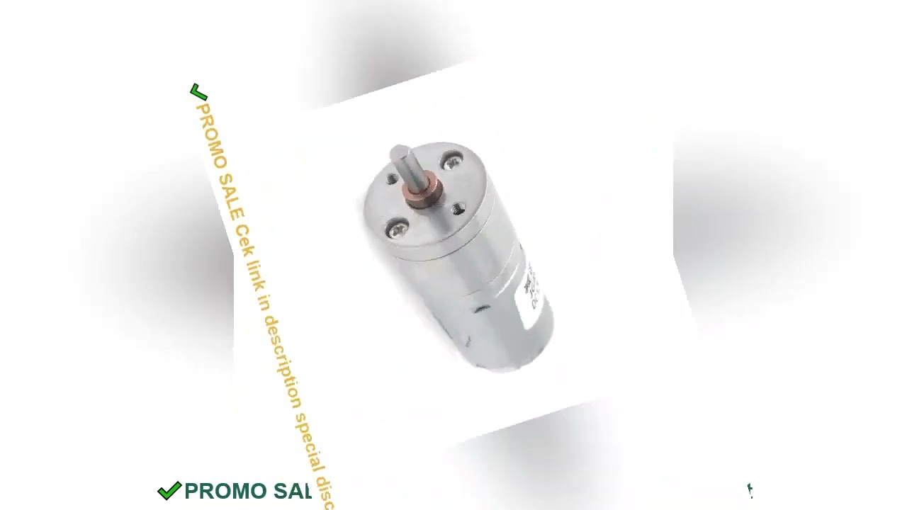 JGA25-370 Geared motor DC motor 6V 12V 24V electric gear motor high torque 5/10/15/30/60/100/150/200