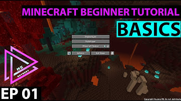 Minecraft Beginners Tutorial - EP01: Options/Controls + Create Game (2021)