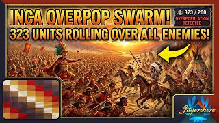 How I Built a 323 POPULATION Army To Crush This BROKEN CIVILIZATION!