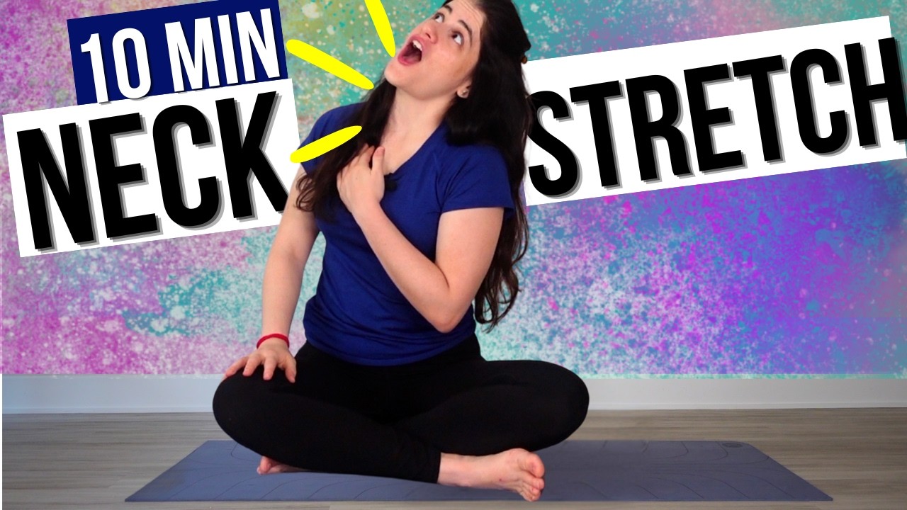 10 Minute Neck Pain Relief Stretch | Fix Stiff Neck, Shoulder Tension & Upper Back Tightness