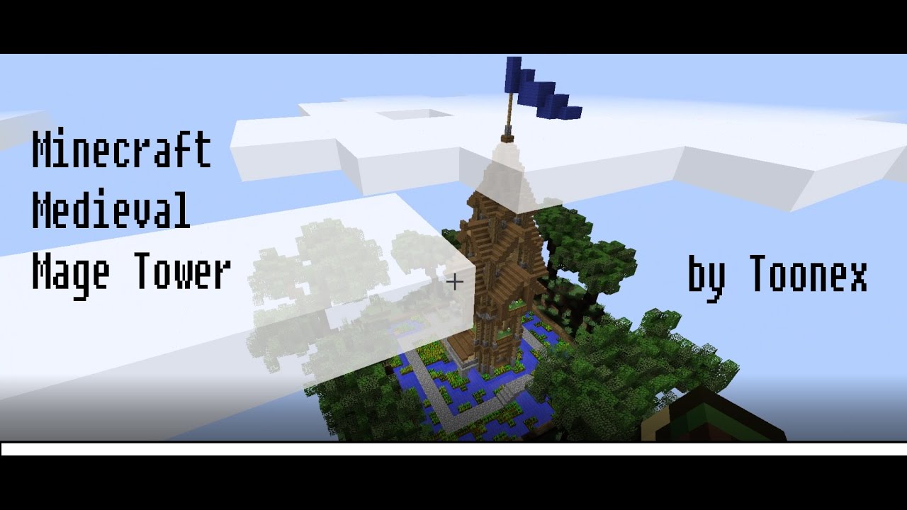 Minecraft Medieval Mage Tower - YouTube