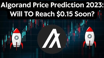 ALGORAND(ALGO) Price Prediction 2023 / ALGORAND(ALGO) News Today / ALGORAND(ALGO) Technical Analysis