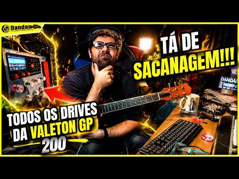 Valeton GP 200 testei todos os Drives da Valeton sem captura vamos ver se funciona