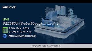 HDSC Spring '24  Live Coding Session for the Data storytelling track (Stage C) 4