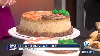 Advice on carving your Thanksgiving turkey