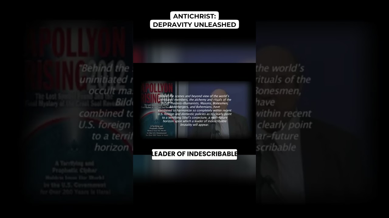 This Man Wrote About What We're Seeing Today Over a Decade Ago! 