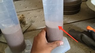 Silt content test of sand  ||  Quality of sand Test  ||  LIVE  || House construction tips