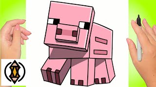 Comment dessiner un cochon dans Minecraft screenshot 5