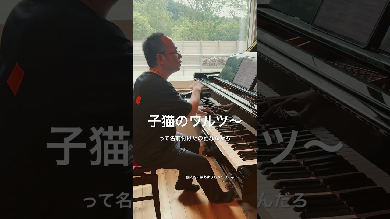 子猫のワルツさま(*´ｰ`*)ﾉ ショパン : 子猫のワルツ / Chopin : Valse No.4 Op.34-3 - YouTube