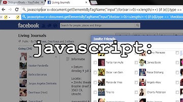Guide: Invite all your friends to a facebook page/ event with just 1 click
