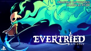 Evertried - Gameplay PT BR - Playstation PS4 - Rogue-lite tático com perspectiva isométrica