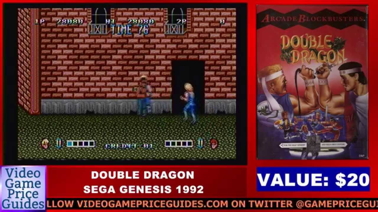 What is Double Dragon on SEGA Genesis worth? YouTube