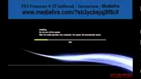 *** NEW Official PS3 4.11 Jailbreak *** - Create a USB modchip Instruction Mediafire Link