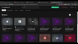 BookmarkItAll: Visual bookmarks with search, auto-tagging & offline archive