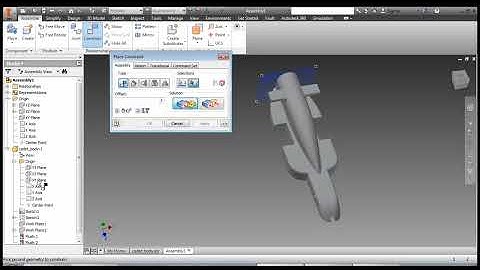 Autodesk Inventor - F1 in Schools Car - Part 7: Mirroring and Creating an Assembly