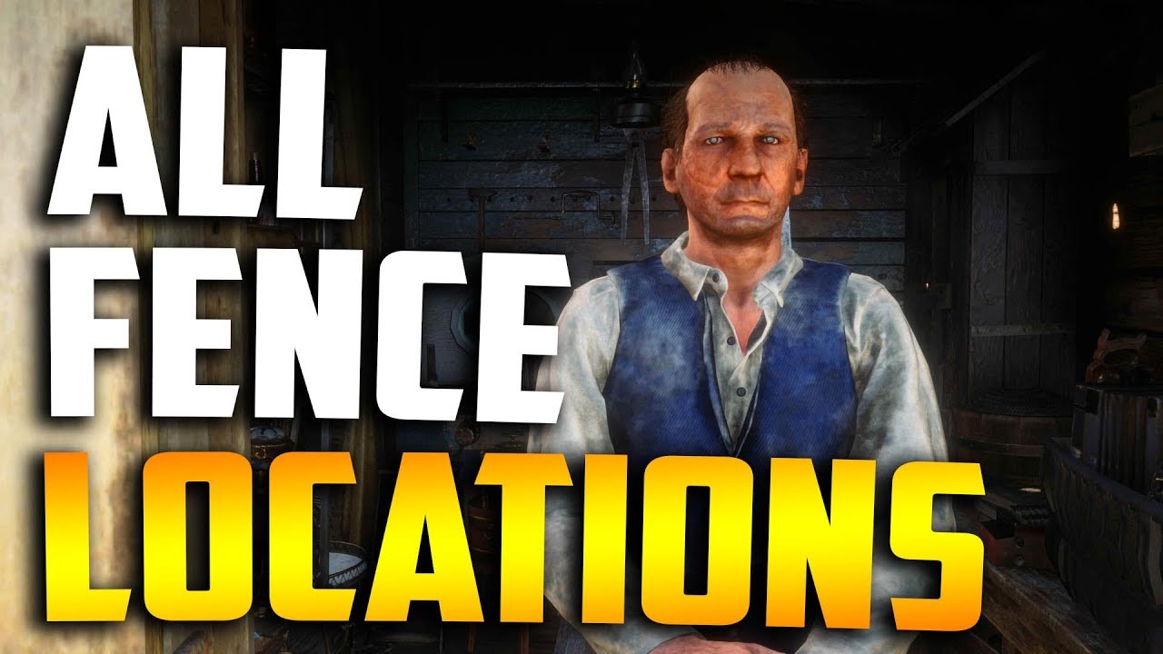 ALL FENCE LOCATIONS in Red Dead Redemption 2 YouTube