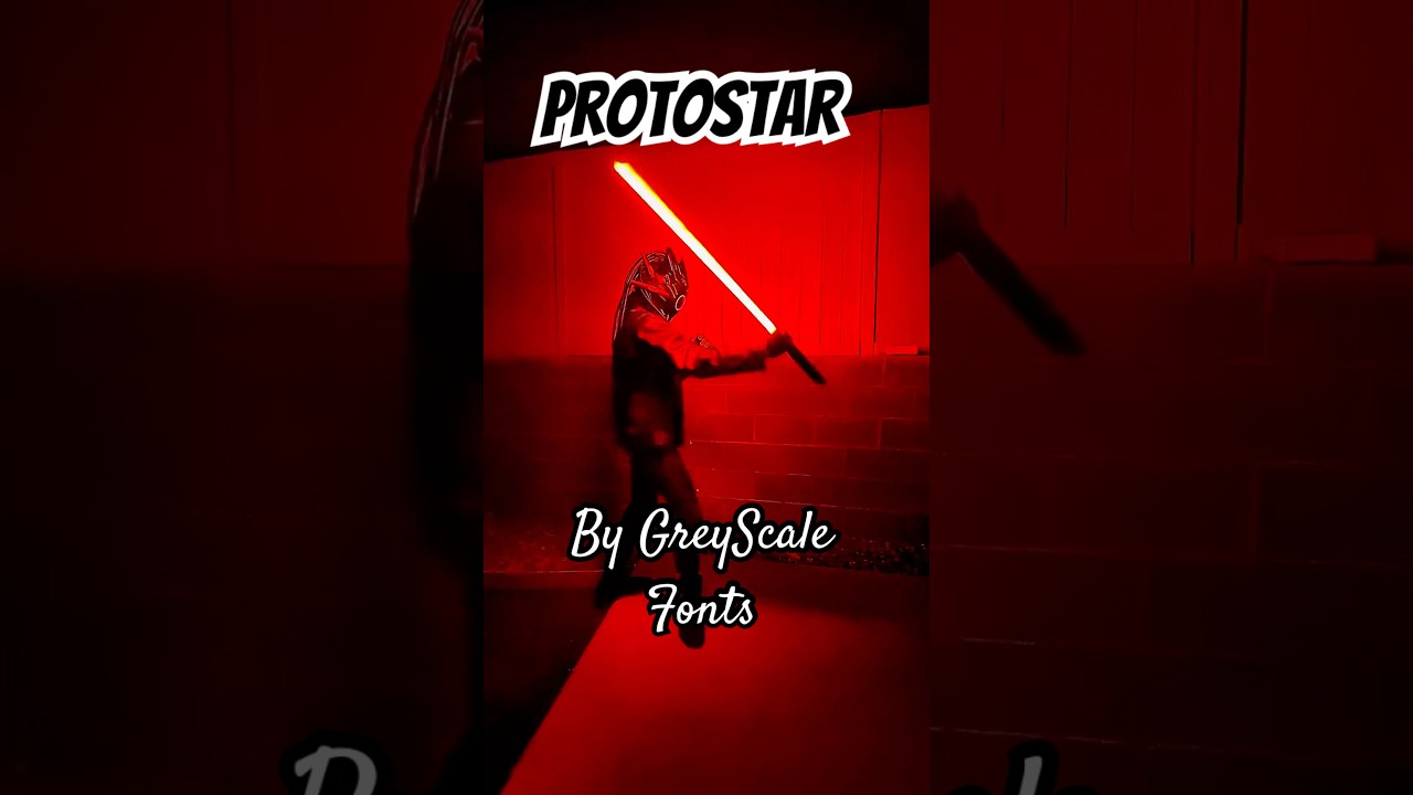 The Meanest Sounding Saber Font  