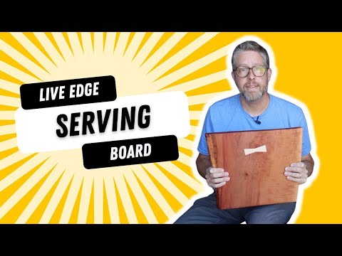 Live Edge Serving Boards