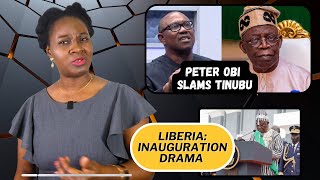 Peter Obi Slams Tinubu; Did Liberia’s President Pass Out? Aisha Achimugu Grenada