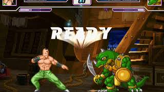 RamenMan vs The Lizard Warrior