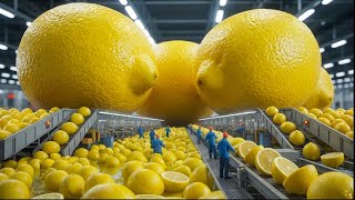 Inside Modern Lemon Factory : Farm To Delicious Jouice