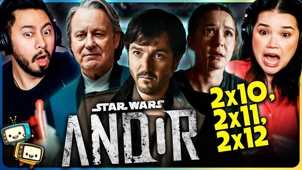 Star Wars ANDOR 2x10, 2x11 & 2x12 FINALE Reaction! | Diego Luna | Stellan Skarsgård w/ Jaby Koay