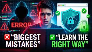 Cybersecurity Mistakes Beginners Must Avoid⚠️ | Save Time & Learn Faster(2026 Guide) #cybersecurity