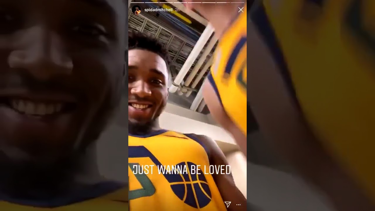 Joe Ingles doesn't like Donovan Mitchell 😂