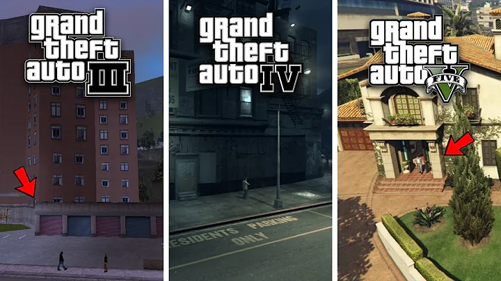 EVOLUTION OF SAFEHOUSES IN GTA GAMES (FROM GTA 3 TO GTA 5)