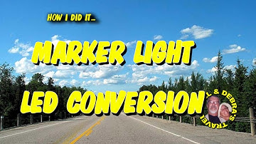 EASY RV MARKER LIGHT LED CONVERSION