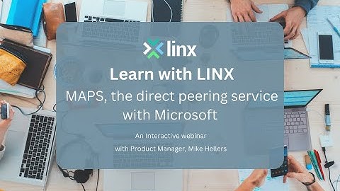 What is MAPS - the direct peering service with Microsoft