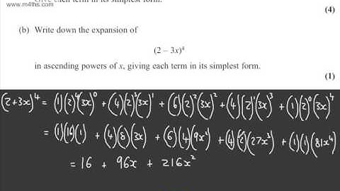 q2   C2 Edexcel May 2013 Non Replacement Paper   Quick worked examples   core 2 AS maths