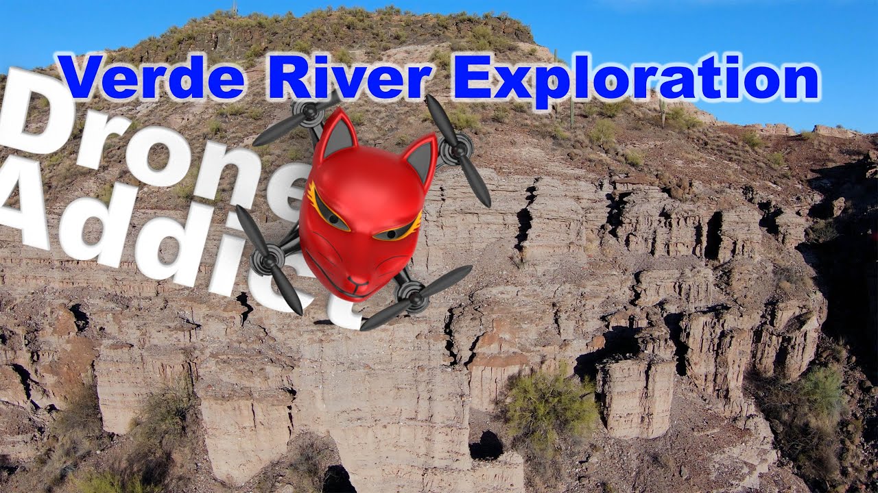 Ancient Ruins of Nature – Aerial Journey Over Arizona’s Verde River ...