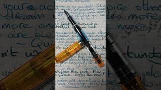 Writing Sun 17 May TWSBI Eco and Colorverse Brinicles #shorts