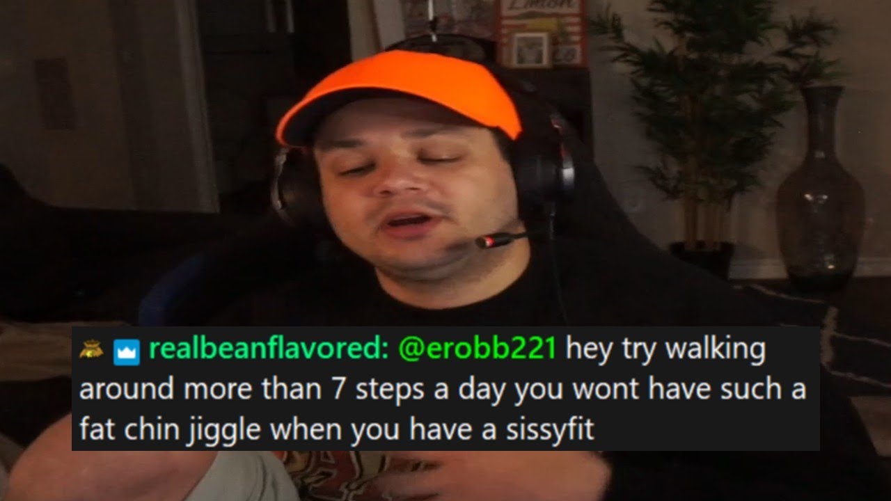 Erobb's Comfortable with his Double Chin