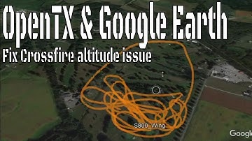 OpenTx Log files to Google Earth 3D flight path