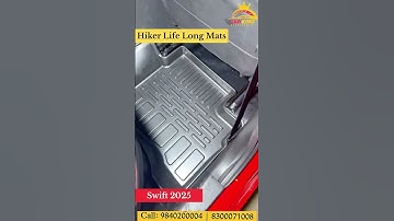 Maruti Suzuki Swift 2025 | Hiker Floor Mats | Car Life Long Mats | Car Accessories Shop Chennai