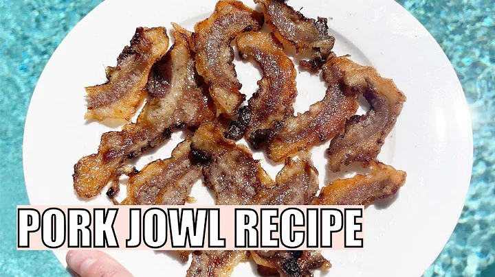 Easy PORK JOWL Bacon Recipe!