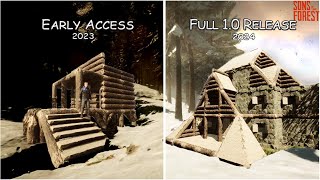 What has Changed since Early Alpha? | Sons of The Forest Building @pseudoposse