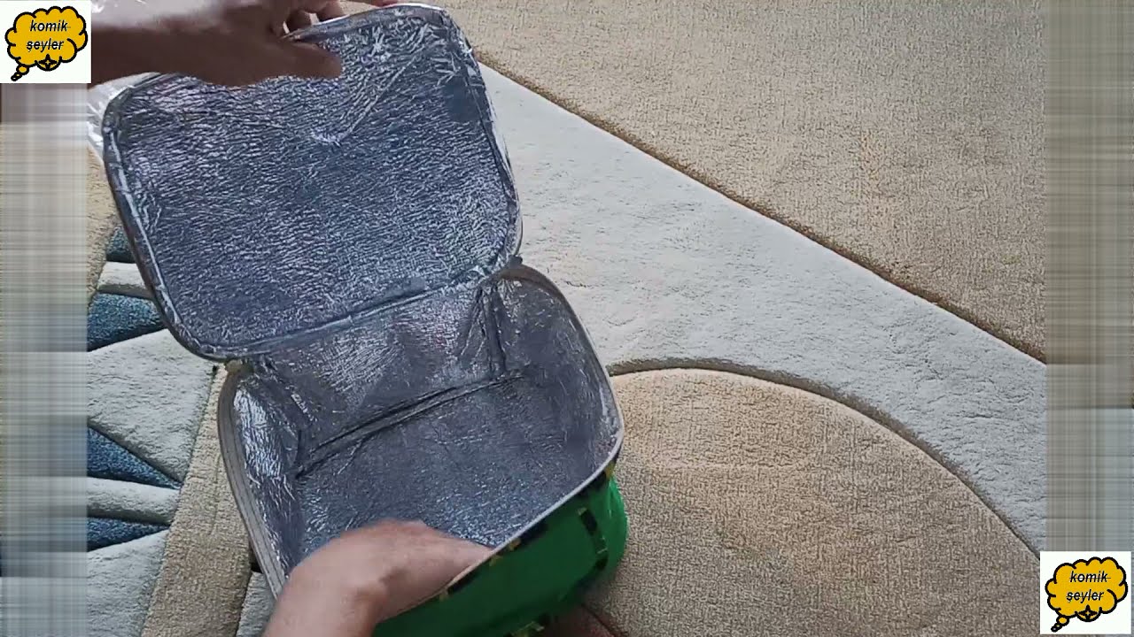 BİM SOĞUK YA DA SICAK TUTUCU  KALE  TERMOS  ÇANTA