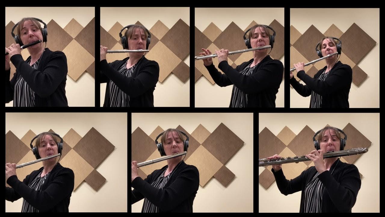 Flutes and Vegetables for Flute Ensemble (Jonathan Cohen) YouTube