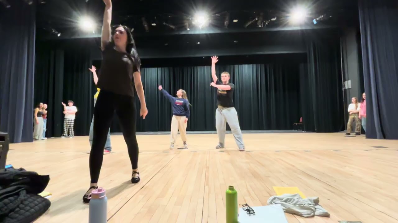 Bring On The Monsters Rehearsal Choreo