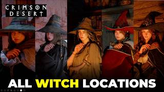 Crimson Desert - All 5 Witch Locations