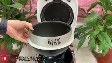 ✅NỒI CƠM CAO TẦN IH CAO CẤP TOSHIBA RC 10ZWL XOONG CHUÔNG 2 ĐÁY HÀNG ĐẤU GIÁ SIÊU MƠI ☎️📞 0862161515