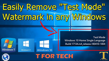 How to remove Test Mode In Windows 10 || Remove test mode water mark windows- 7, 8, 10. || windows🔥🔥