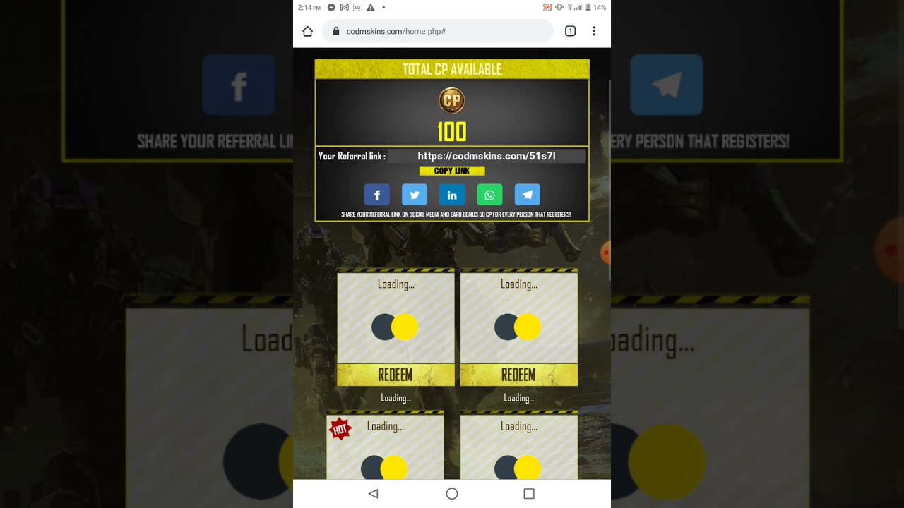 Get Free Battle Pass & COD Points in COD Mobile with CodmSkins | 51s7l | November 2021