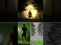 Warewolf VFX🐺 #wolf #blender3d #vfx #shortsvideo